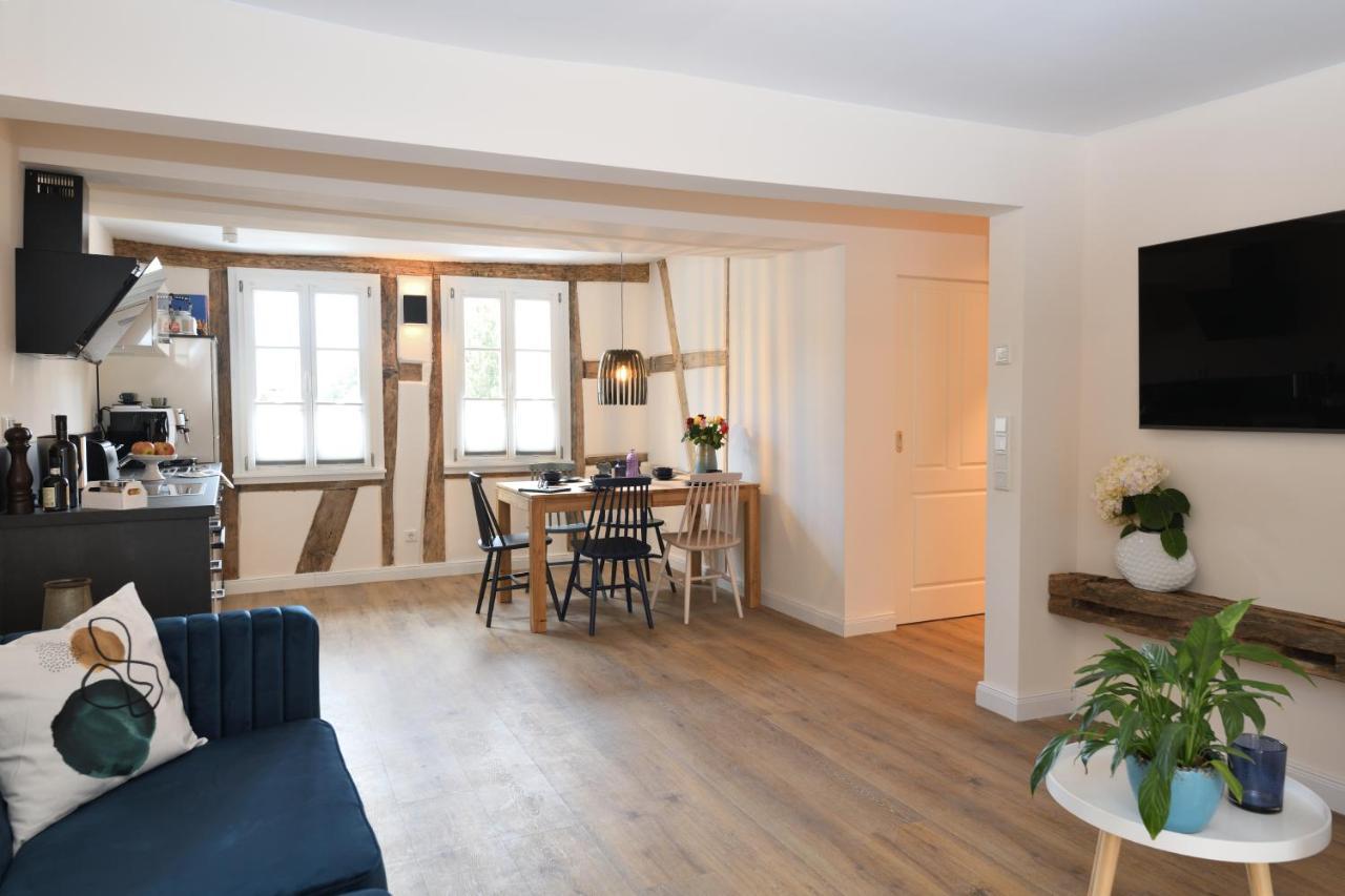 Das Schiefe Haus- Wohnung "Nibelungen" Heppenheim  外观 照片